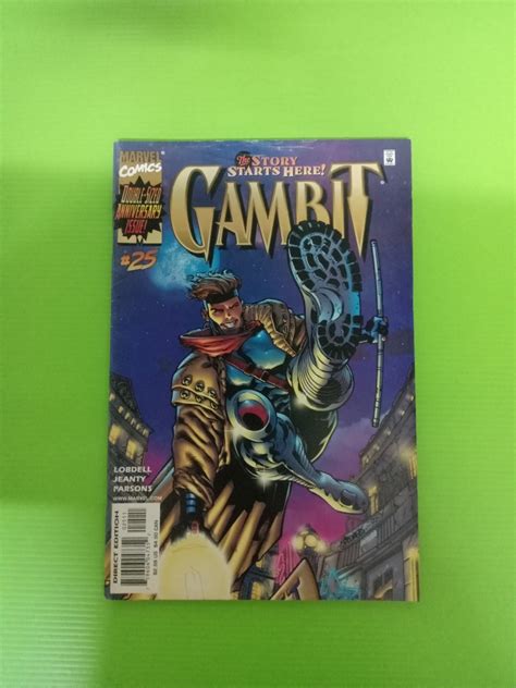 Final Issue Gambit 25 Georges Jeanty Cover Art Marvel Comics