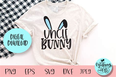 Uncle Bunny Easter Grafik Von Midmagart · Creative Fabrica