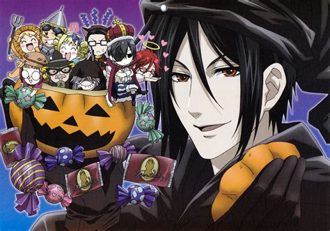 For wallpapers that share a theme make a album instead of multiple posts. Black Butler Halloween - Black Butler Characters Fan Art ...