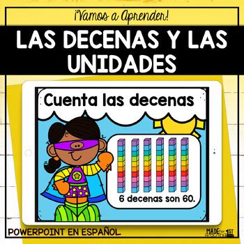 Decenas Y Unidades Spanish Powerpoint By Made For Teaching St