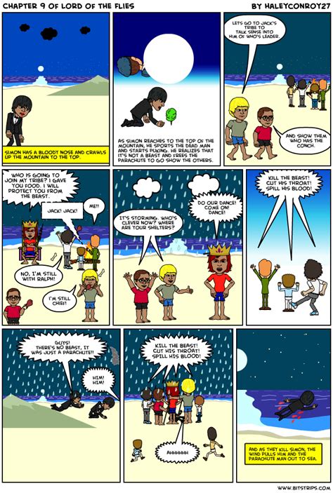 Chapter 9 Of Lord Of The Flies Bitstrips
