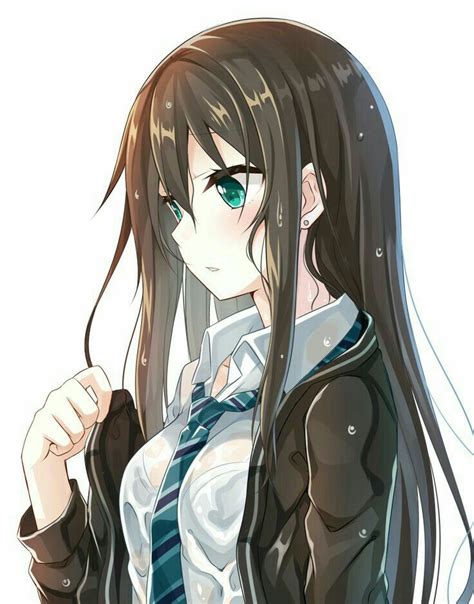 The 60 Best Mangaanime Girls With Brown Hair And Green Eyes Images On