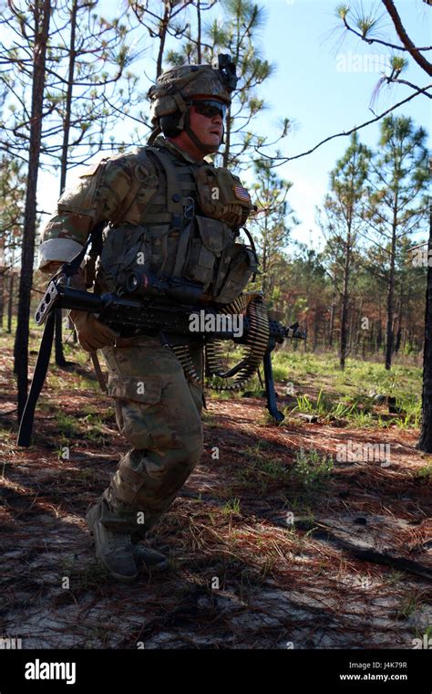 A Soldier With Charlie Company Task Force 1 28 48th Infantry Brigade