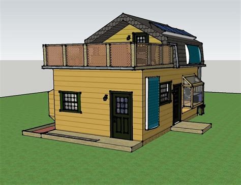 House plans for small, big, colonial, modern, and everything in between. Misty's 400 Sq. Ft. 16x25 Solar Off Grid Small House