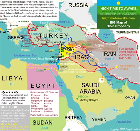 Big Map Of Bible Prophecy
