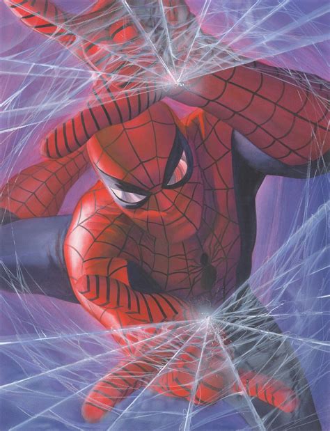Spider Man By Alex Ross Spiderman Spiderman Comic Marvel Comics Art