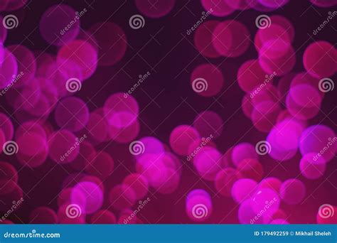 Glowing Colored Blurred Dots Colored Fantasies Bokeh Stock Image Image Of Glowing