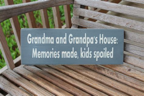 Grandparents Sign Grandparent T Wood Sign By Preciousmiracles 23