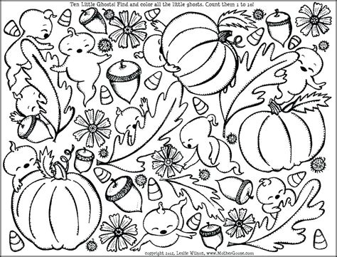 Autumn Themed Coloring Pages at GetColorings.com | Free printable
