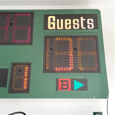 Nevco Led Basketball Scoreboard 2000s Usa For Sale At 1stdibs Nevco