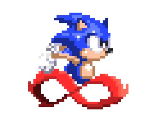 Sonic 3 Running Sprite Wpeeloutlegs Pixel Art Maker