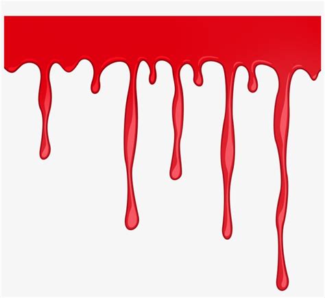 Svg Library Blood Clipart Dripping Red Paint Dripping Png Png Image