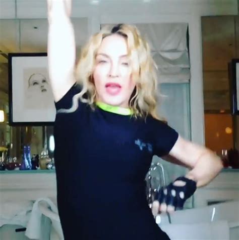 Madonna Booty Pops In First Instagram Video New York Daily News