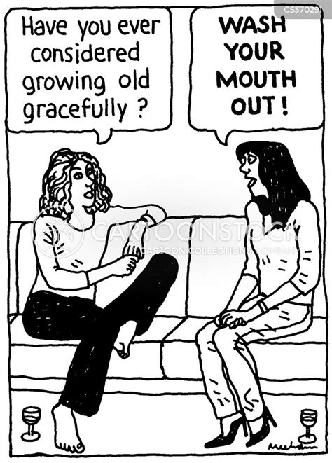 Growing Old Gracefully Cartoons And Comics Funny Pictures From CartoonStock