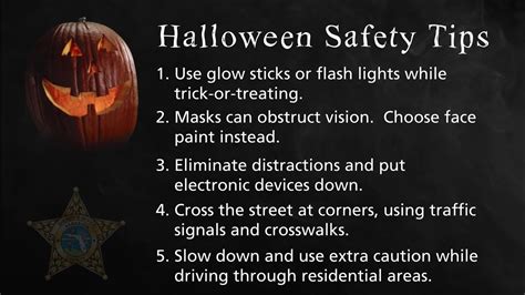 Halloween Safety Tips Youtube