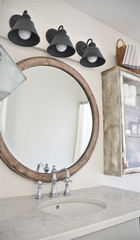 1, 2, 3, 4, 5, 6, & up to 10 light fixtures are available in bronze, chrome, nickel, silver leaf, stainless, crystal & white finishes. DIY Farmhouse Bathroom Vanity Light Fixture - Liz Marie Blog