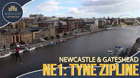 Tyne Bridge Zipline Things To Do Newcastle Upon Tyne Youtube