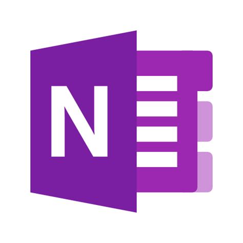 Microsoft Onenote Icon Transparent Microsoft Onenotepng Images
