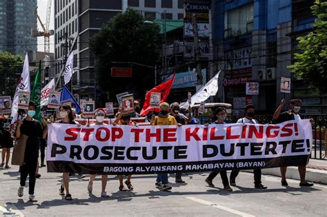Iccs Suspension Of Probe Into Philippine Drug War Upsets Human Rights