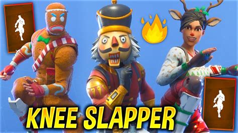 New Fortnite Knee Slapper Emote Showcase With All Popular Skins