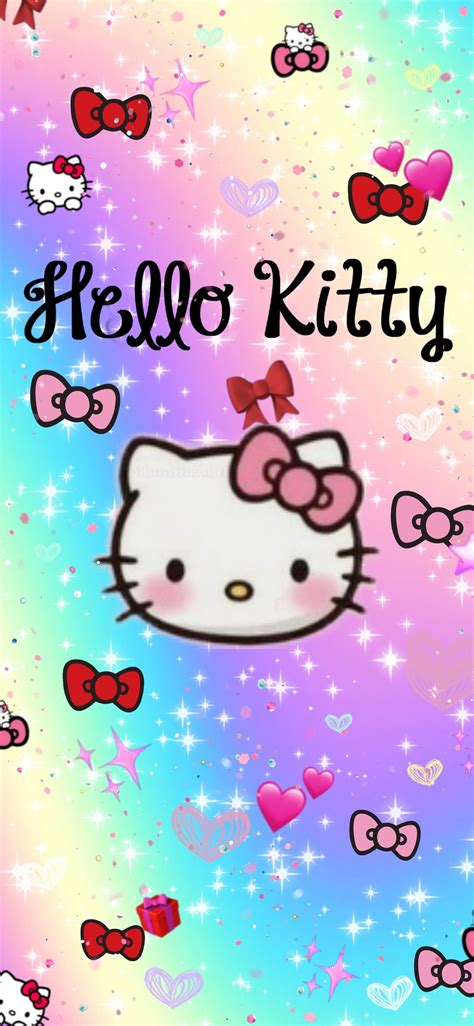 Hello Kitty Rainbow Wallpaper Sanrio Wallpaper Hello Kitty Hello