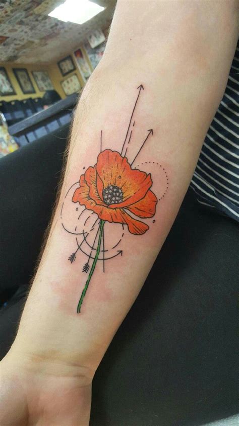 Poppies Tattoo Watercolor Tattoo Watercolour Cover Up Tattoo I