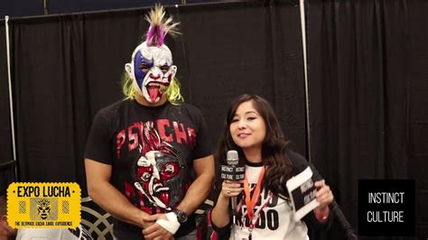 Entrevista Con Psycho Clown En Expo Lucha Youtube