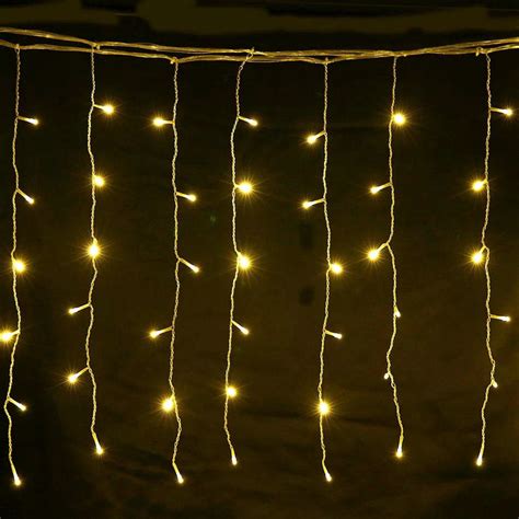 4m06m Led Curtain Fairy Lights Warm White 1stavenue