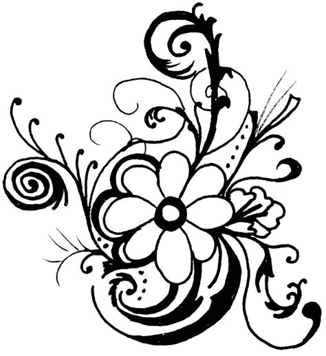 Flower Clip Art With Transparent Background Clipart