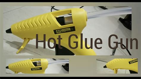 How To Use Hot Glue Gun Youtube