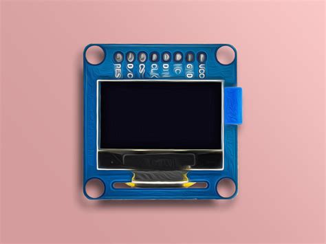 Interfacing 096 Inch Spii2c Oled Display Module With Arduino