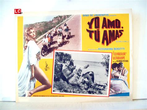 ¿quieres leer un libro de yo amo? "YO AMO, TU AMAS" MOVIE POSTER - "IO AMO, TU AMI" MOVIE POSTER