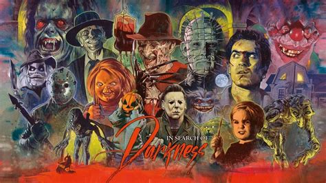 Poster Of Horror Movie Icons Wallpaper