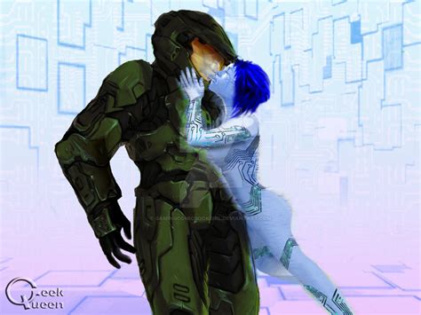 Cortana And Master Chief Last Goodbye By Gamingcomicbookgirl On