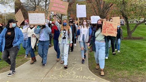 Photos Uvm Students Protest Sexual Violence On Campus