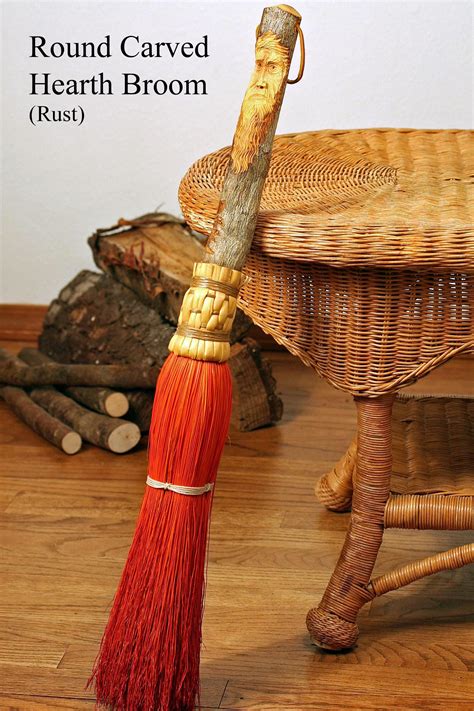 Handmade Broom Besom Hearth Great Rooms Picnic Basket Room