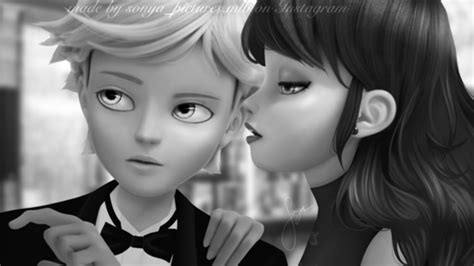 Adrien And Marinette As Mysterious Couple Adrienette Miraculous