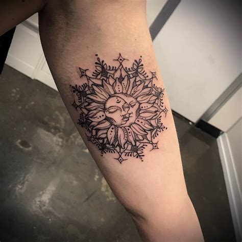 Sun And Moon Tattoo Designs Ideas And Meaning Tattoos