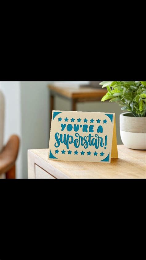 Youre A Superstar Personalised Card Etsy