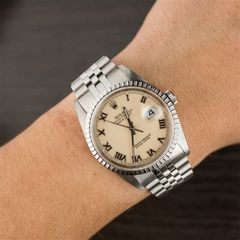Rolex Datejust Stainless 16220