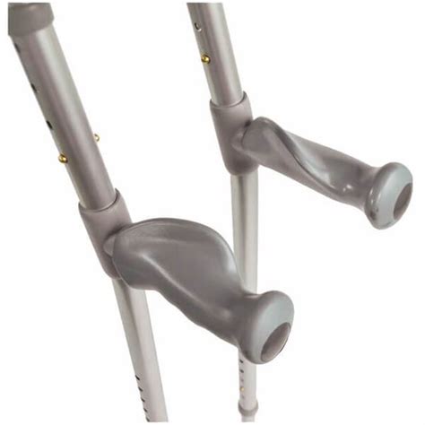 Forearm Crutches With Innovative Ergonomic Palm Grip Design