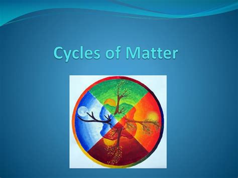 Ppt Cycles Of Matter Powerpoint Presentation Free Download Id2863072