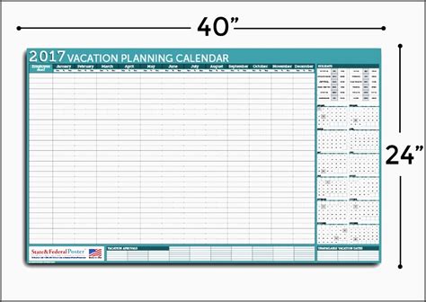 6 Office Vacation Planner Sampletemplatess Sampletemplatess