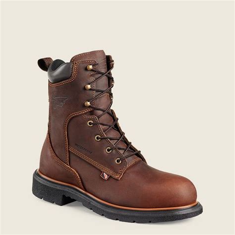 Mens Dynaforce® 8 Inch Waterproof Safety Toe Boot 4200 Red Wing