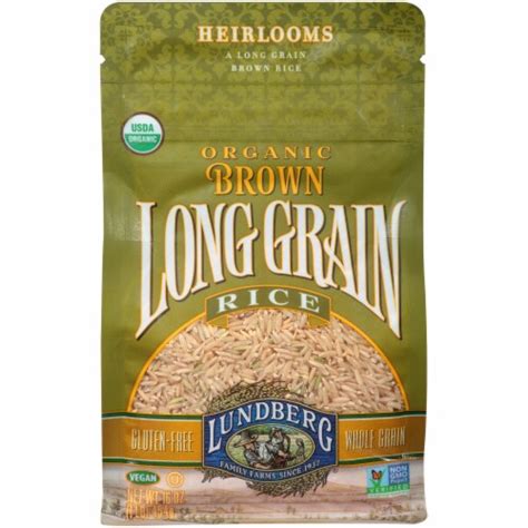 Lundberg Organic Gluten Free Brown Long Grain Rice 16 Oz Ralphs