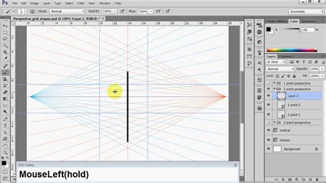 How To Draw Perspective Grid In Photoshop Mcfox Thisendup