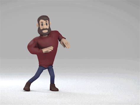 3d Clay Animation Test By Brian Garcia Dribbble Dribbble