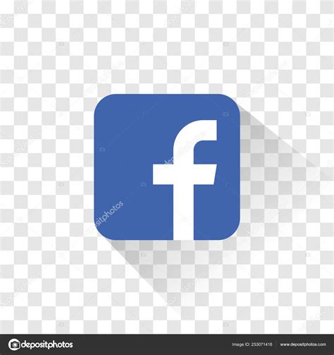 Logo De Facebook Aislado Ilustración De Vector Icono De Facebook