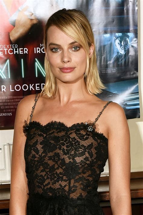 Margot Robbie Stuns In Lace Dress At Terminal Premiere Who Magazine