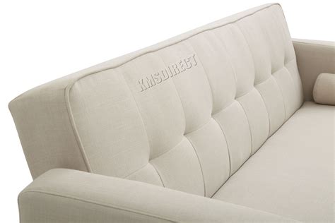 Westwood Fabric Sofa Bed 3 Seater Couch Luxury Modern Home Furniture